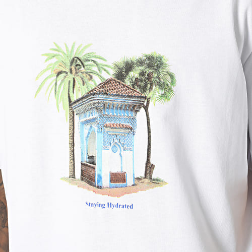 Tee Shirt Oversize Large Blanc