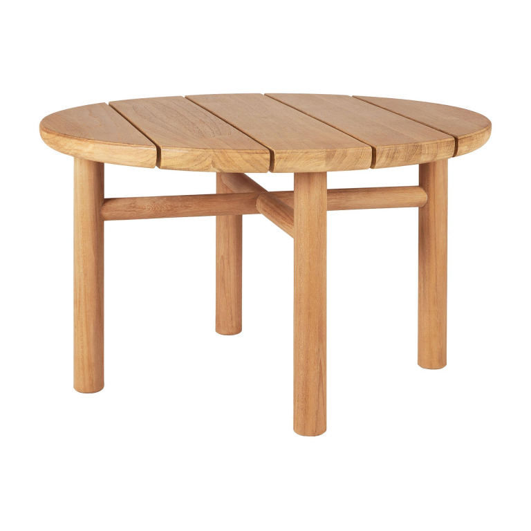 Ethnicraft Quatro outdoor bijzettafel 59 teak naturel