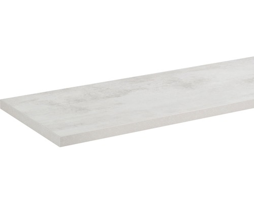 Maatwerk wastafelblad FACKELMANN Hype 3.0 beton, diepte 505 mm, breedtes van 600 tot 2200 mm