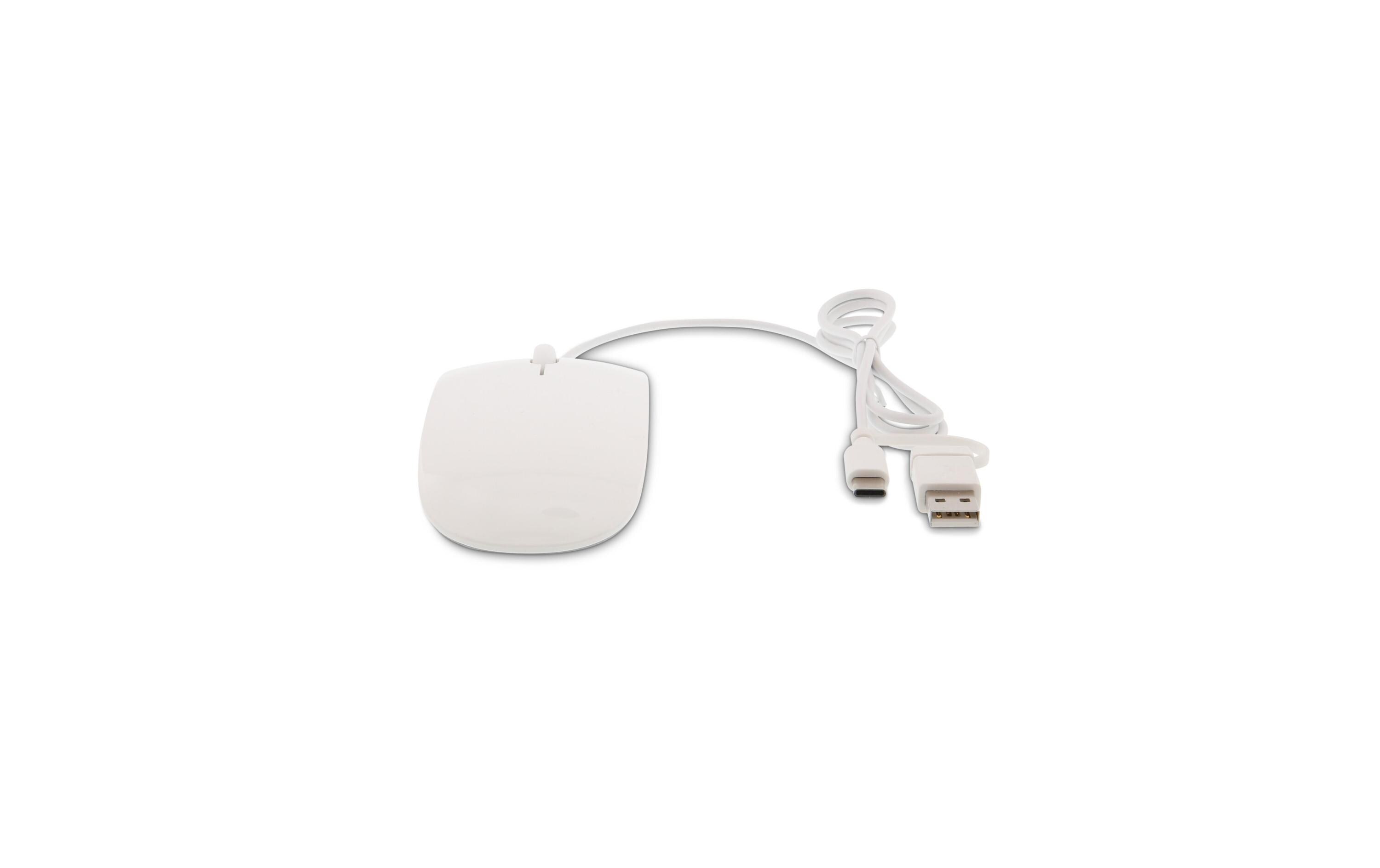Easy Mouse USB-CFlache, verkabelte Maus mit USB-A und USB-C Anschluss