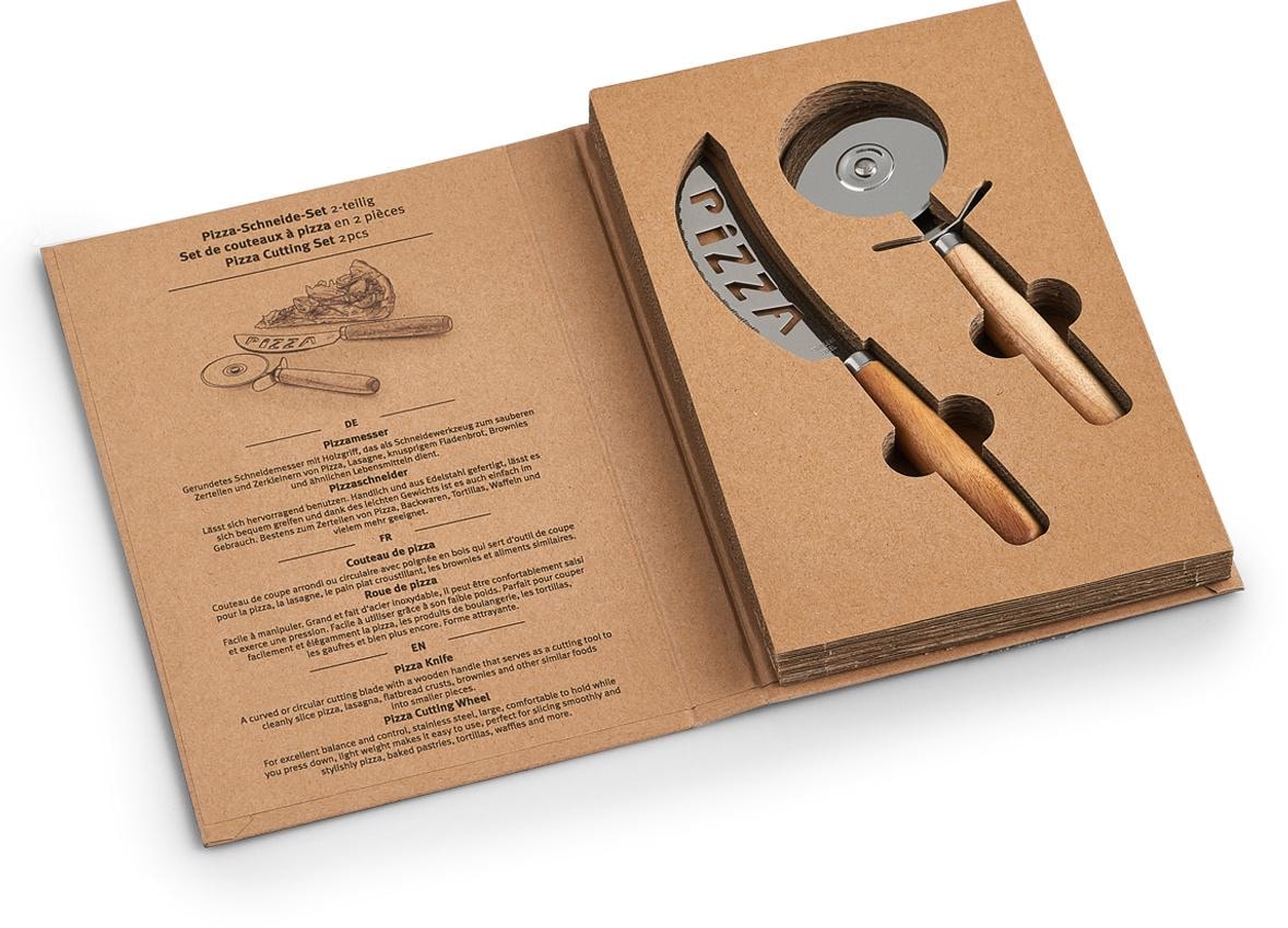 Zeller Present Pizzaschneider für Pizzaliebhaber