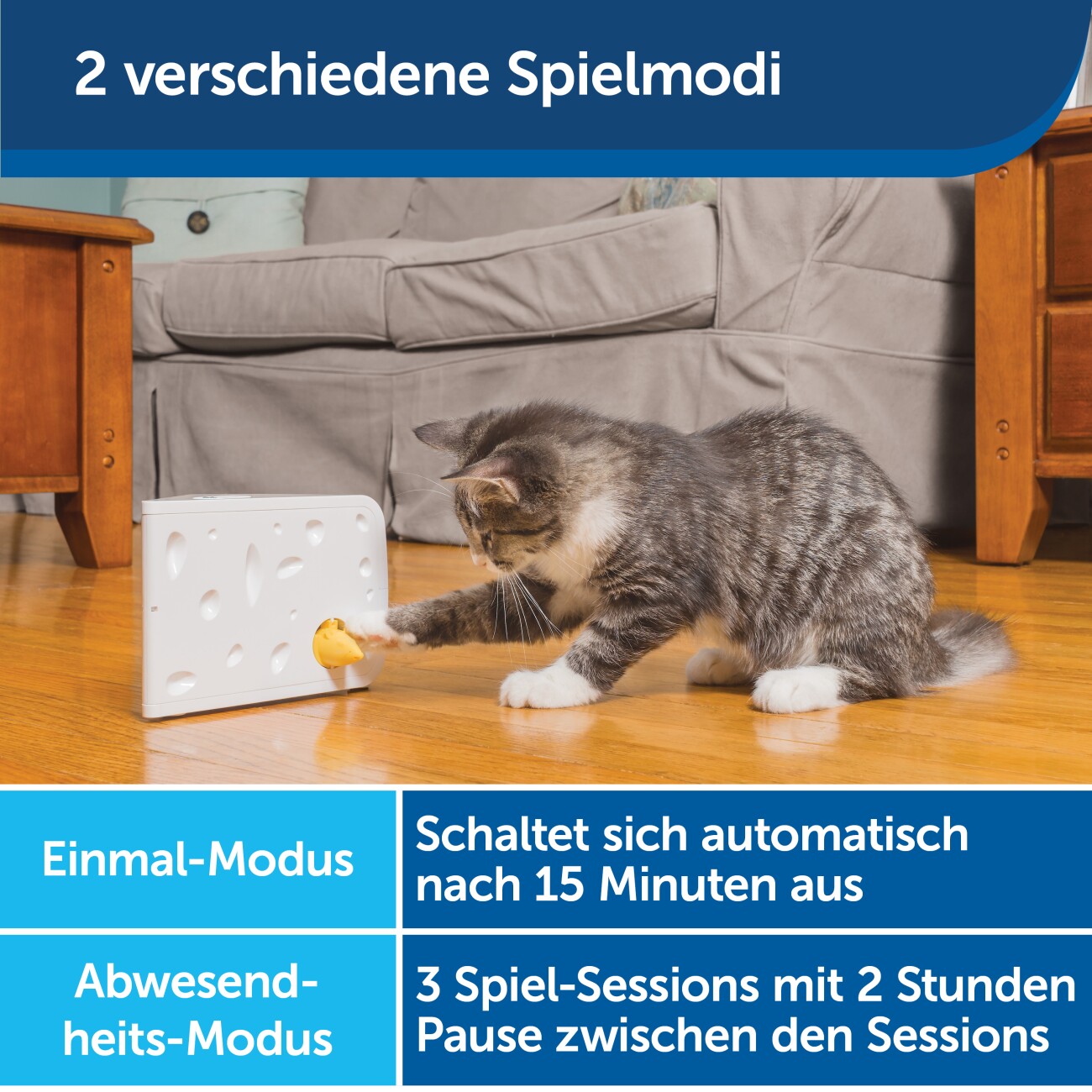 PetSafe Automatisches Katzenspielzeug Cheese