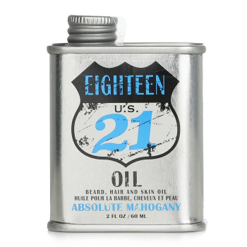 18.21 Man Made Beard, Hair and Skin Oil - # Absolute Mahogany  60ml/2oz