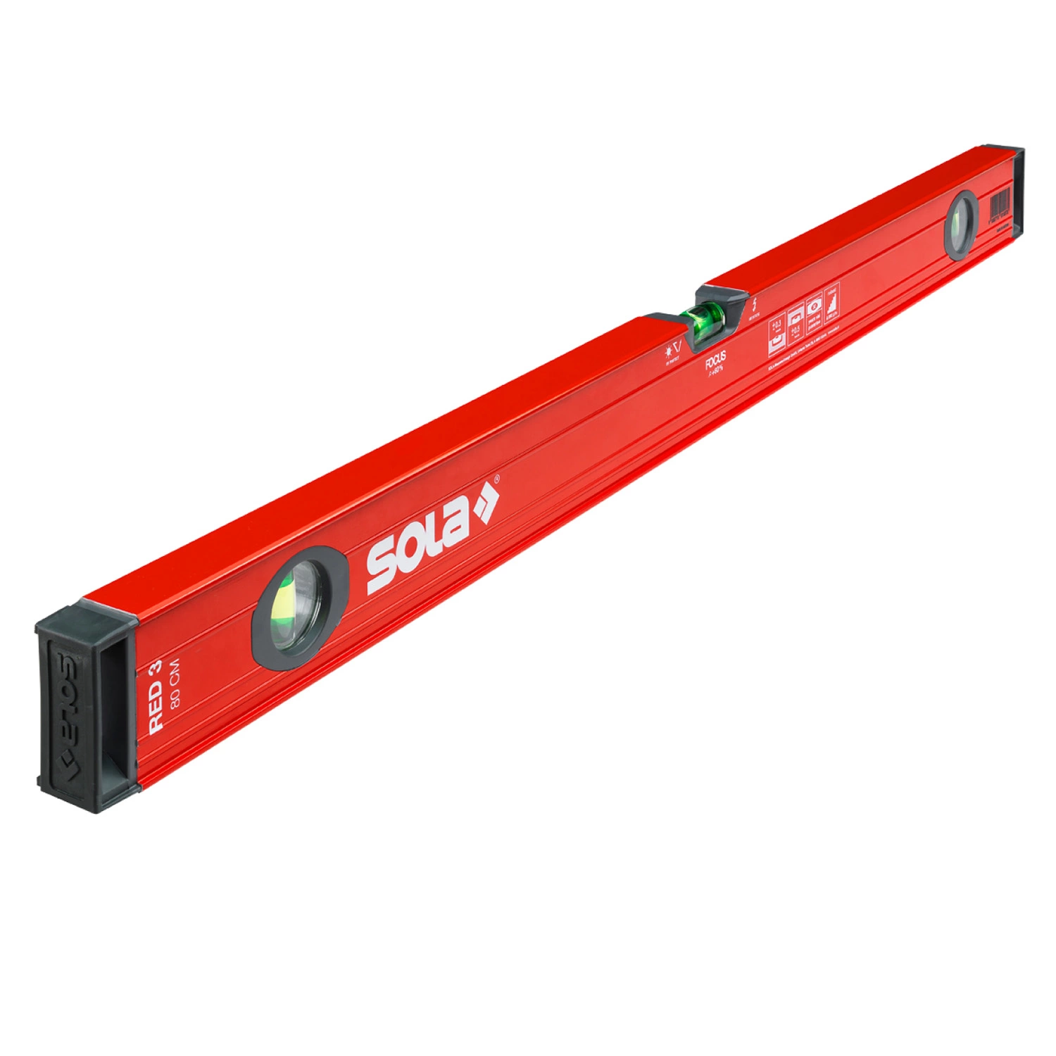 Sola Red 3 80 Blokwaterpas - 800mm