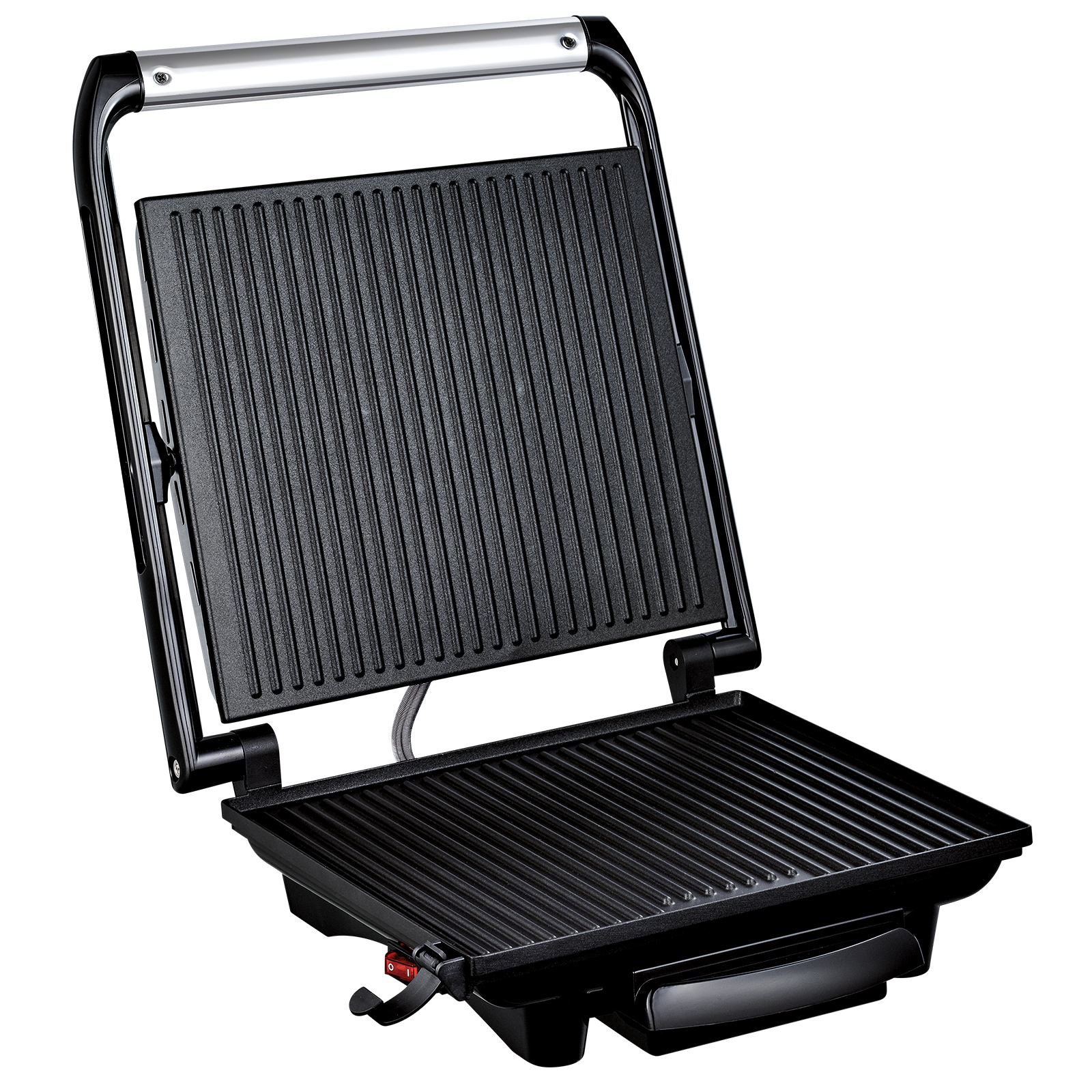 TEFAL Kontaktgrill INICIO GC241D - schwarz-silber