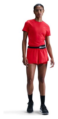 Maillot manches courtes Nike Dri-Fit Swift Rouge Femme