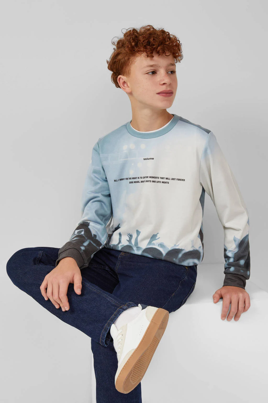 s.Oliver sweater blauw