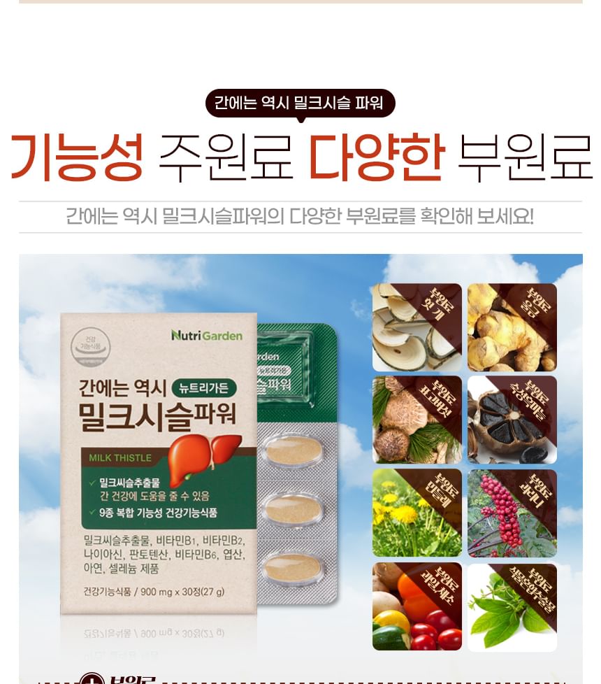 JUNGWONSAM - NutriGarden Mariadistel Power