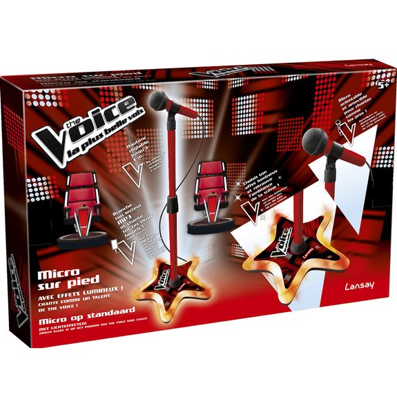 Micro sur pied The Voice