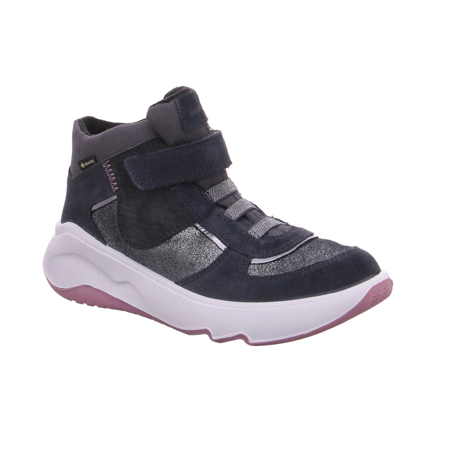SUPERFIT Jugend-Boot Grau Textil  Sneaker high