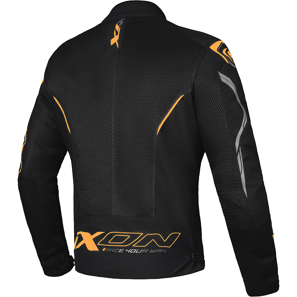 Ixon - Blouson Flicker Noir / Orange