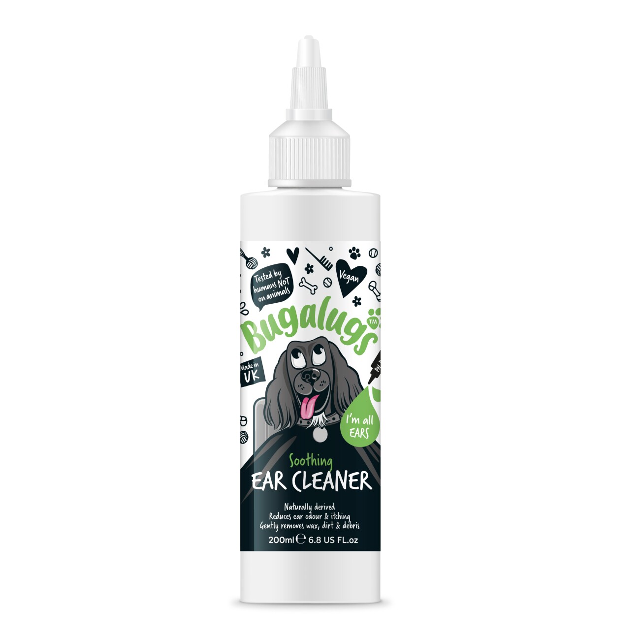 Bugalugs beruhigender Ohrreiniger 200 ml