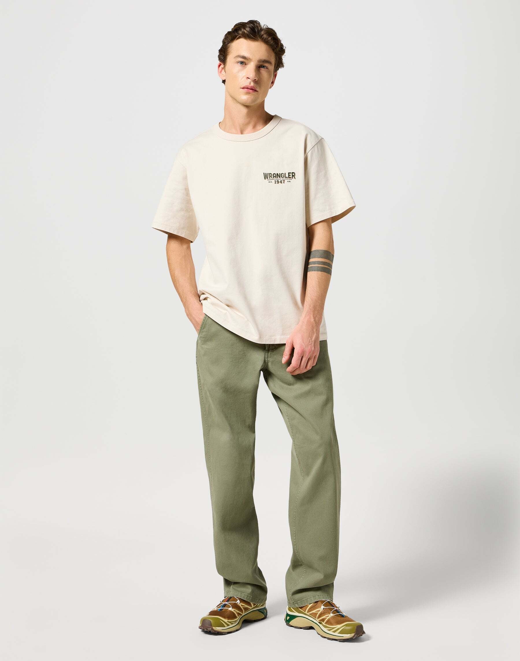 Wrangler Chinos »WRANGLER Chinohose Casey Jones Chino Relaxed«
