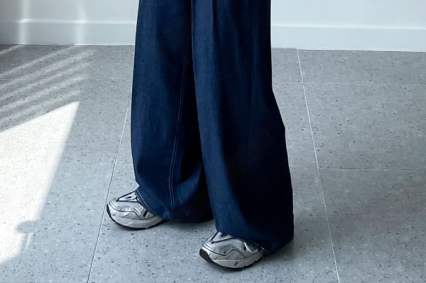 SeoulPop - Losse jeans met hoge taille