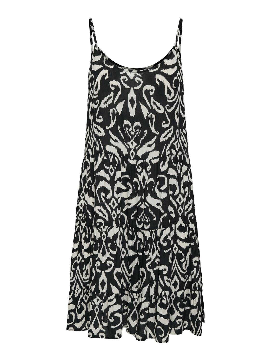 ONLMAJ Kurzes Kleid Black