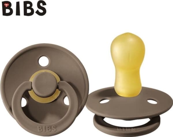 BIBS BIBS DARK OAK L Pacifier Calming Hevea rubber