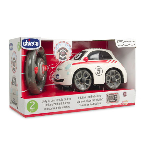 ChiccoChicco   ferngesteuertes Rennauto Fiat 500 Sport