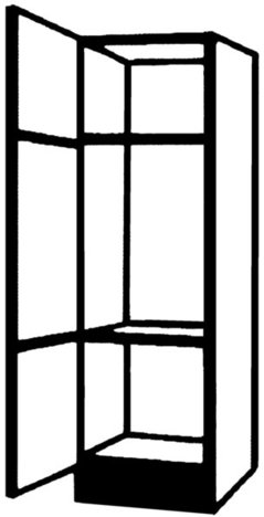 Kühlschrankumbau GIRONA - weiß - 60 cm breit