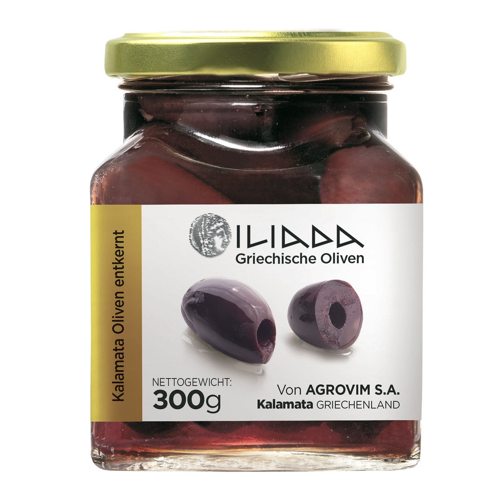 Iliada Kalamata Oliven ohne Kern