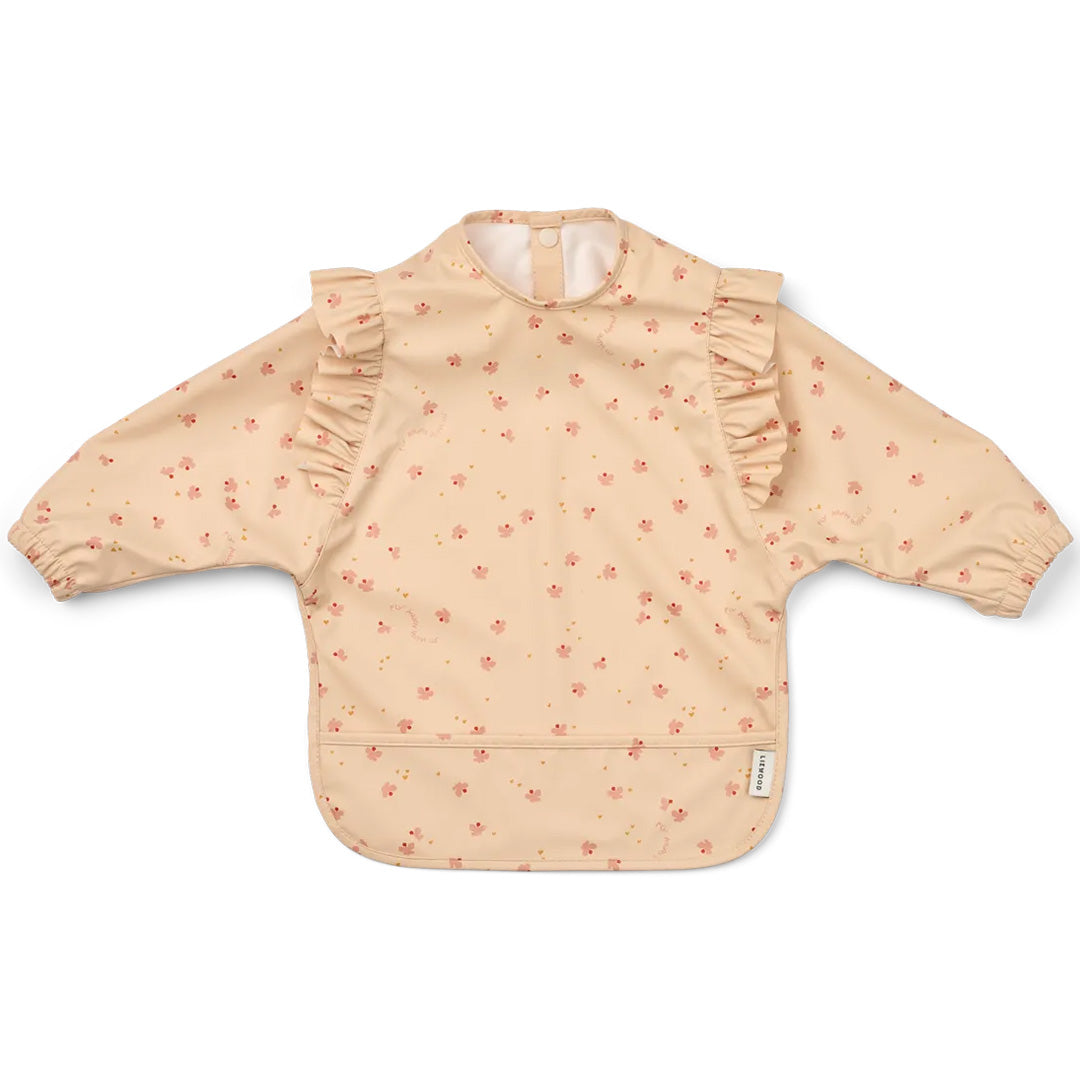 liewood mouwslab merle ruffles - butterfly - apple blossom