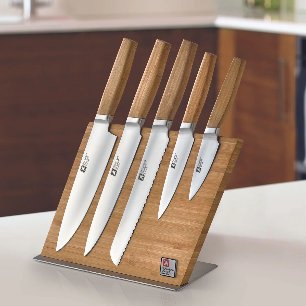 Nomad - Bloc 5 couteaux de cuisine Richardson Sheffield