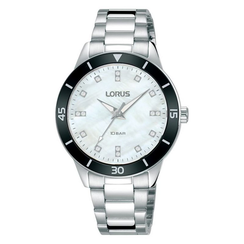 Montre Lorus en Acier Femme Argent