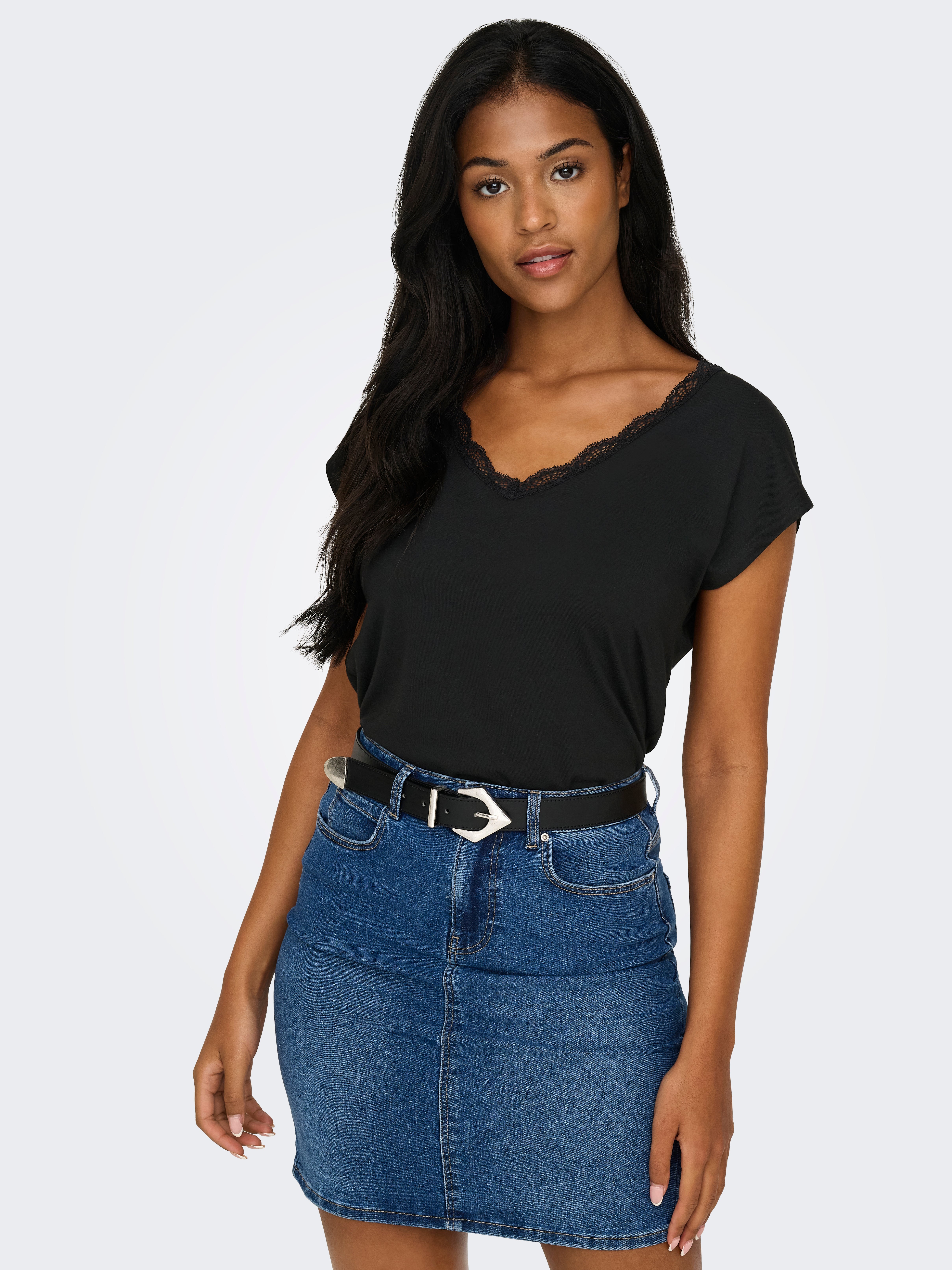 ONLMOSTER Top Black