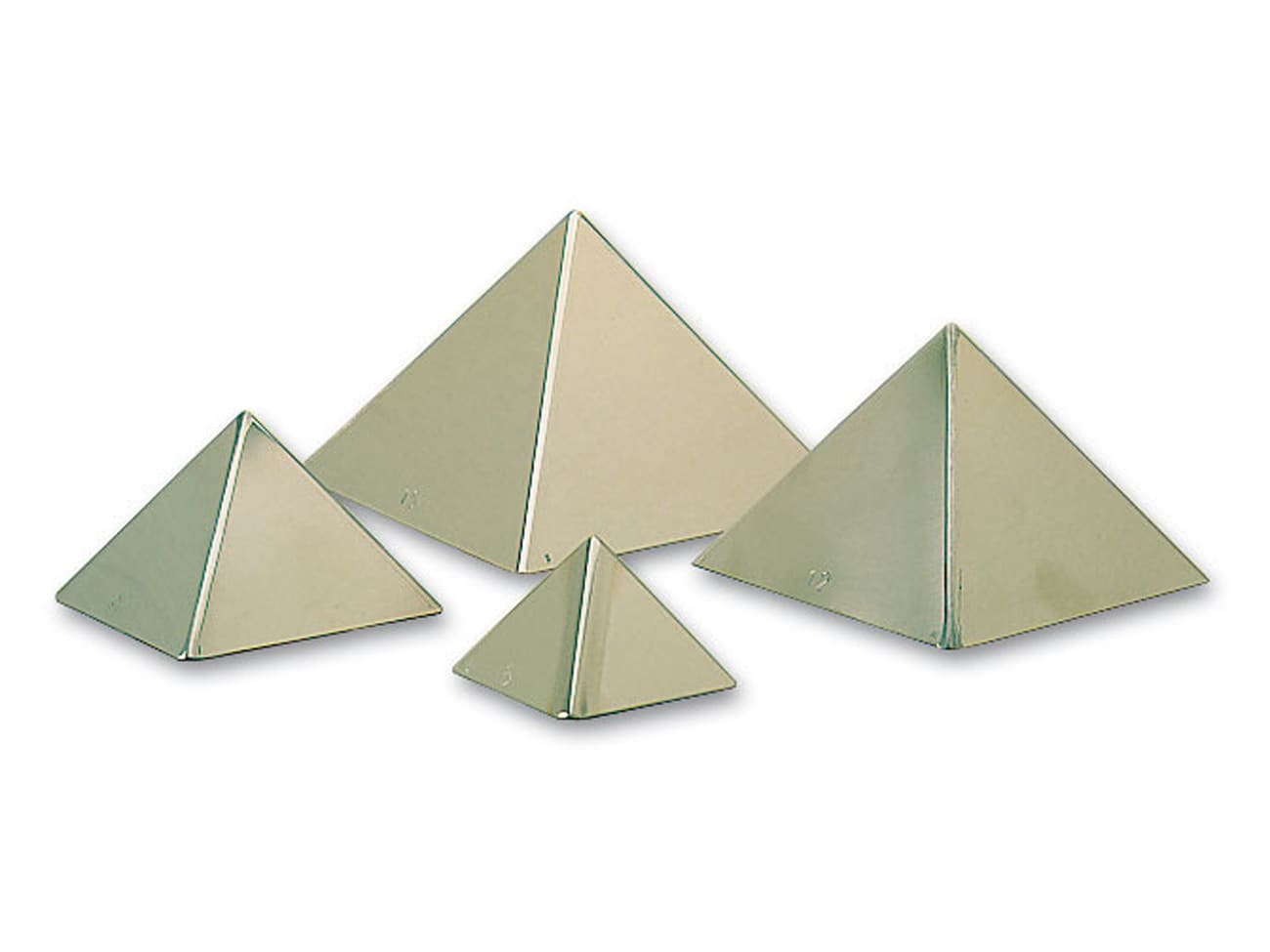 Pyramide inox - 15 x 10 cm (x 1) - Matfer