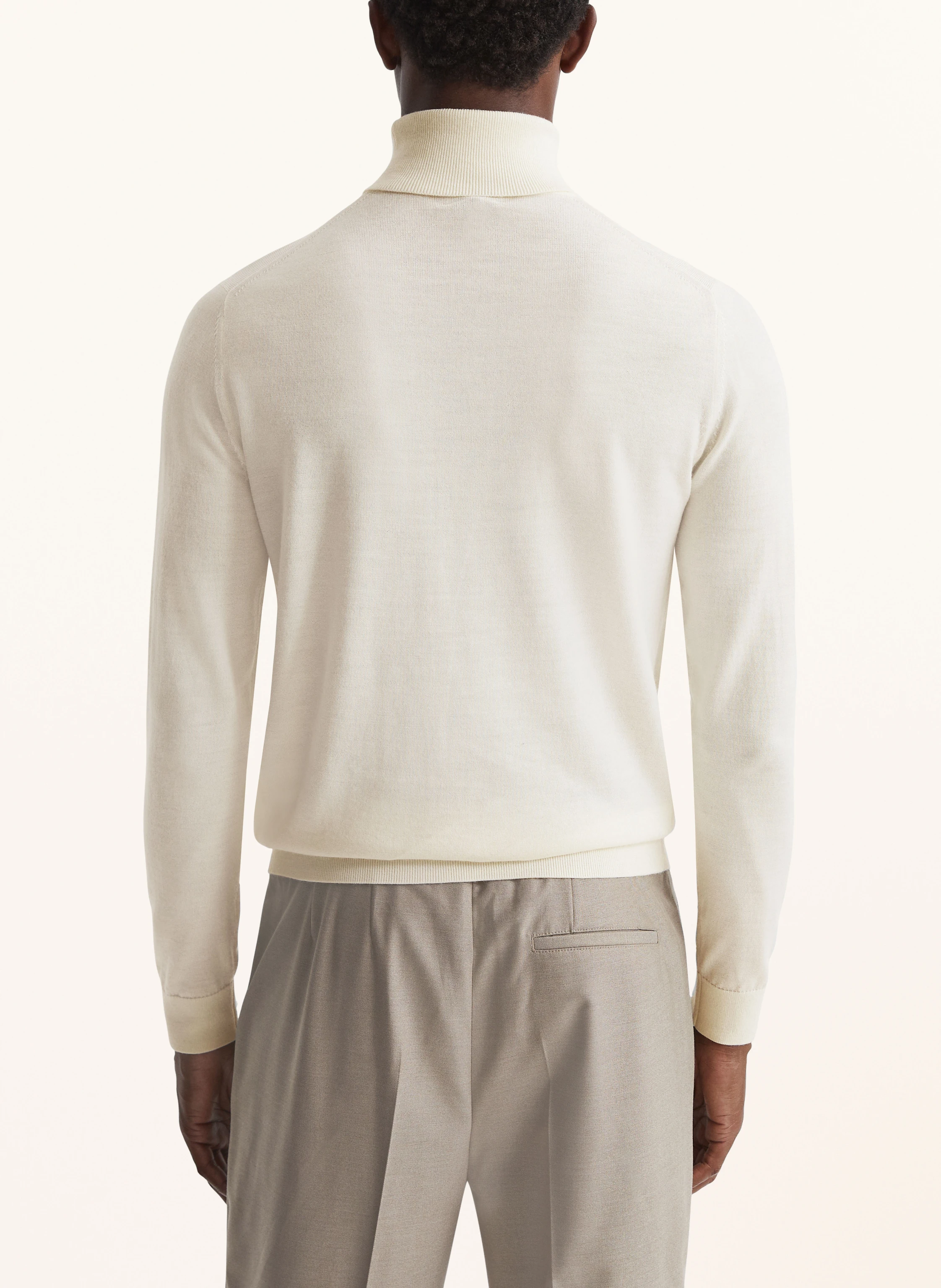 REISS Rollkragenpullover CAINE aus Merinowolle