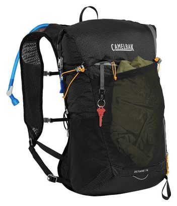 Sac Hydratation Camelbak Octane 16L   poche à eau 2L Noir/Orange