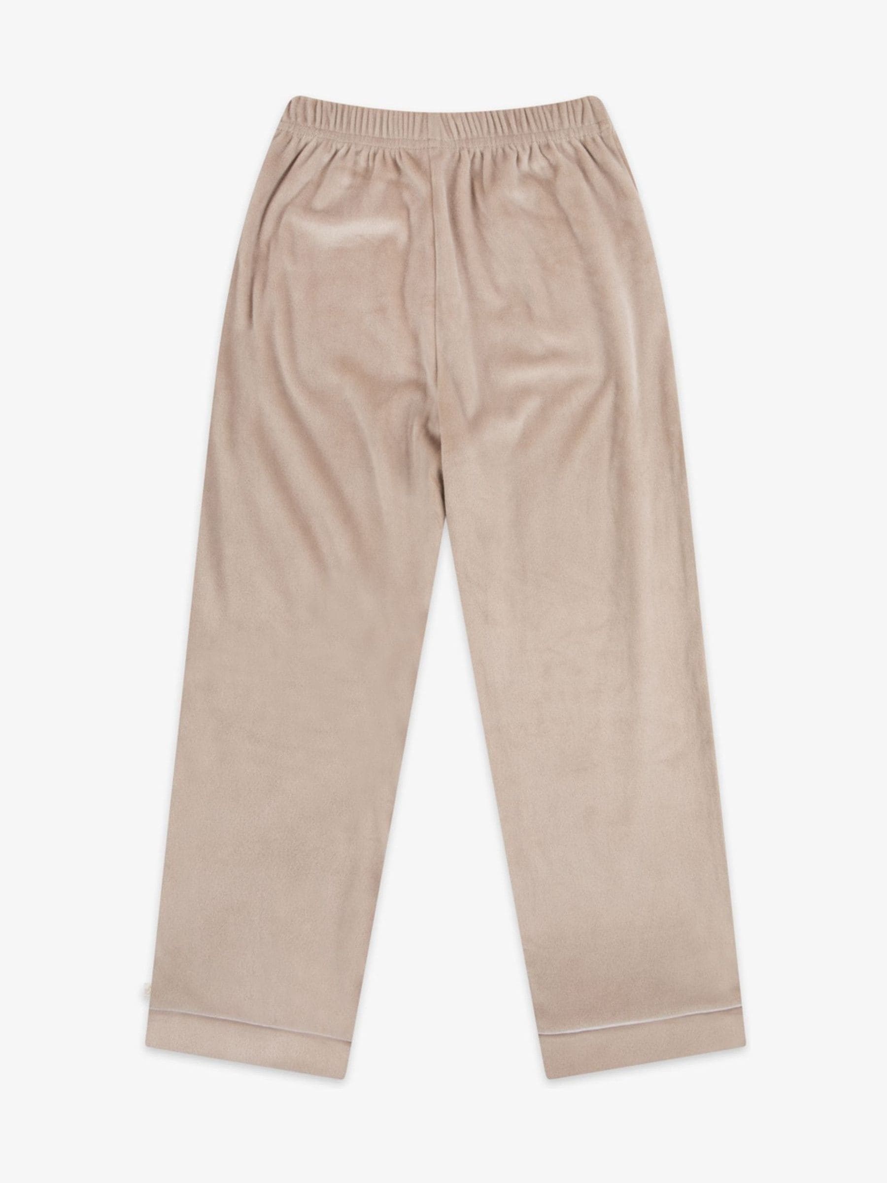 Natuurlijk - The Little Tailor Luxe kerstpyjama voor kinderen van zacht aanvoelend velours