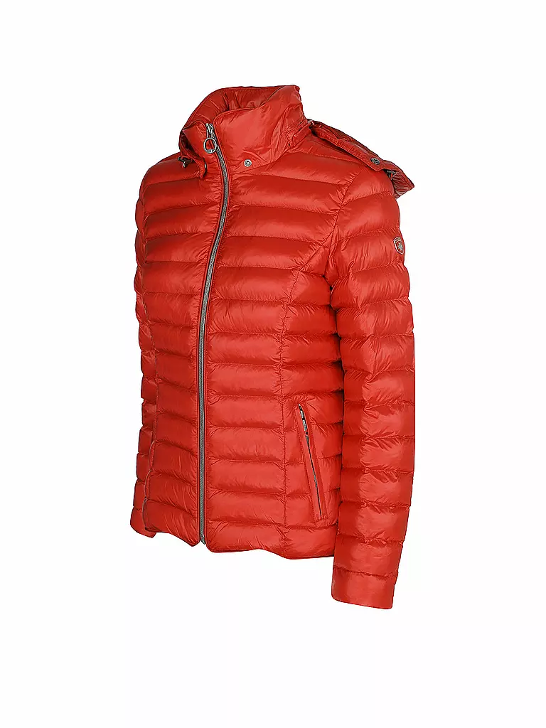 WELLENSTEYN Leichtsteppjacke ITALY HOOD  rot