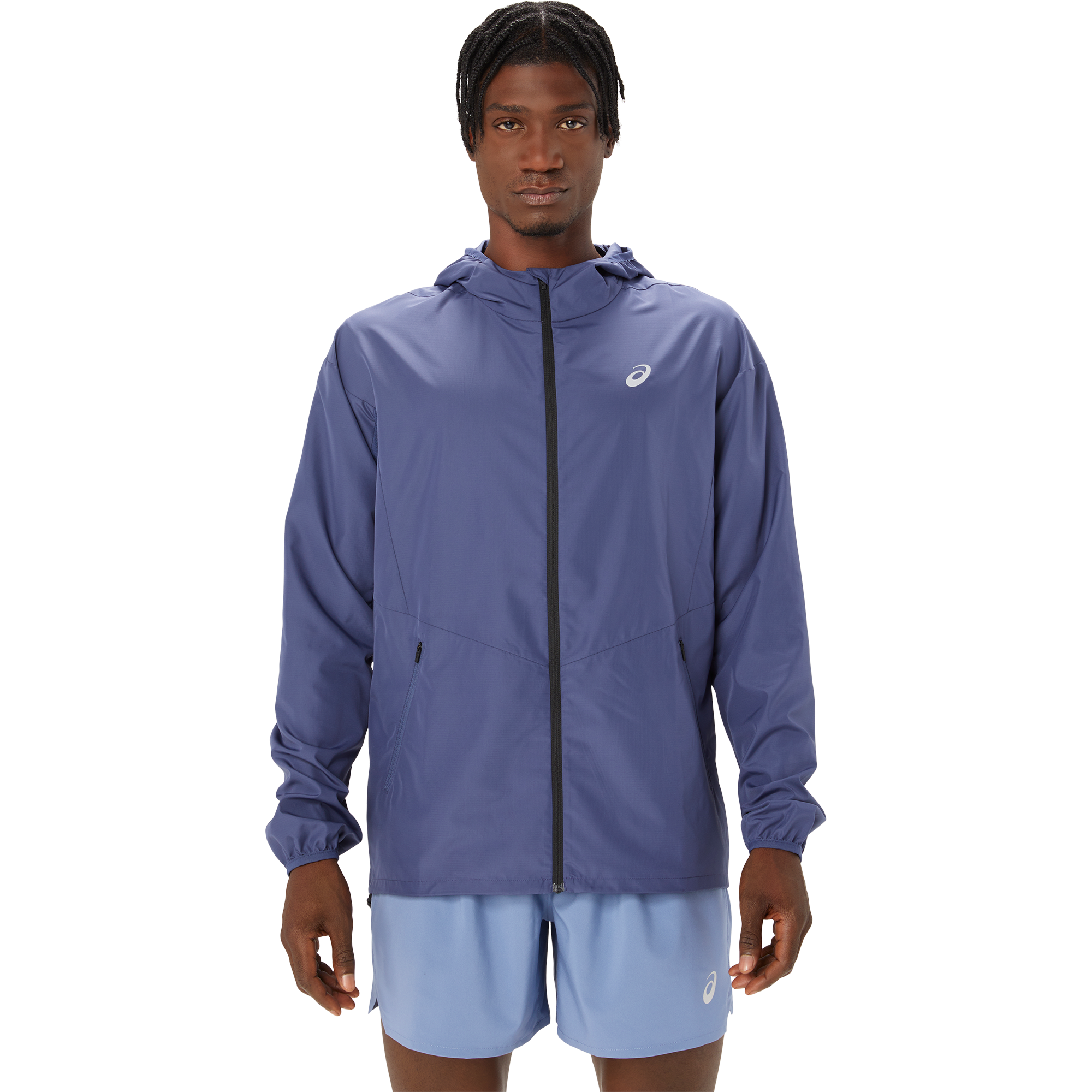 ASICS Accelerate Light Laufjacke Herren thunder blue
