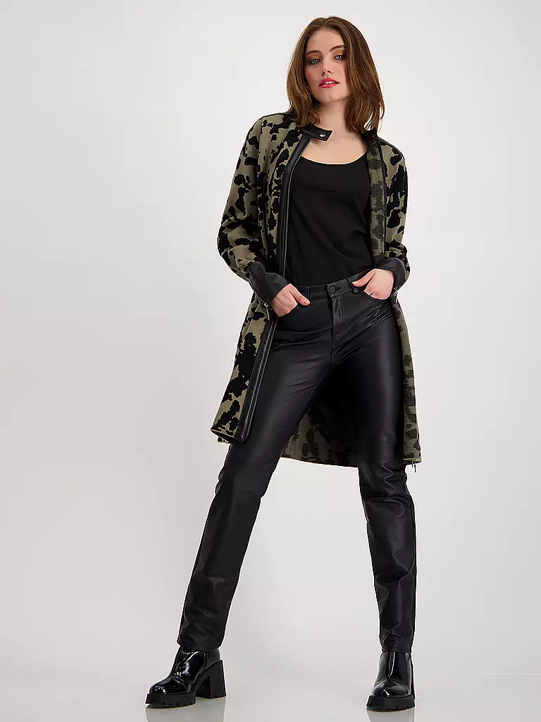 MONARI Strickjacke schwarz