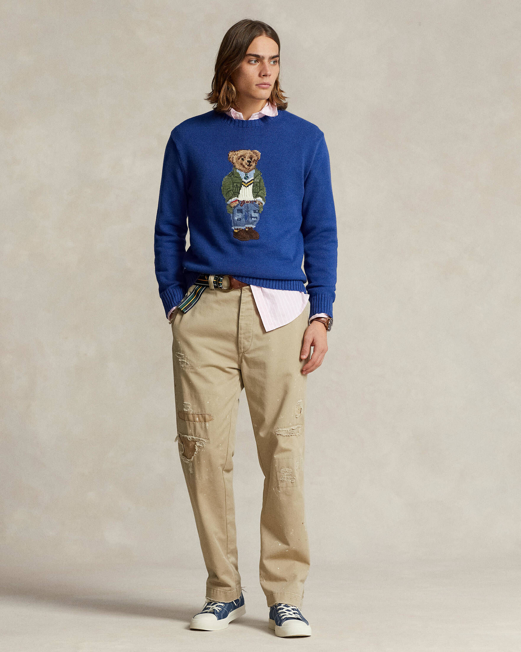Polo Ralph Lauren| Herren Strickpullover aus Baumwolle