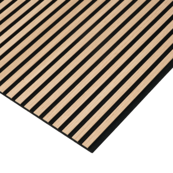 Kleurstaal lattenwand Melbourne licht eiken 20x30cm
