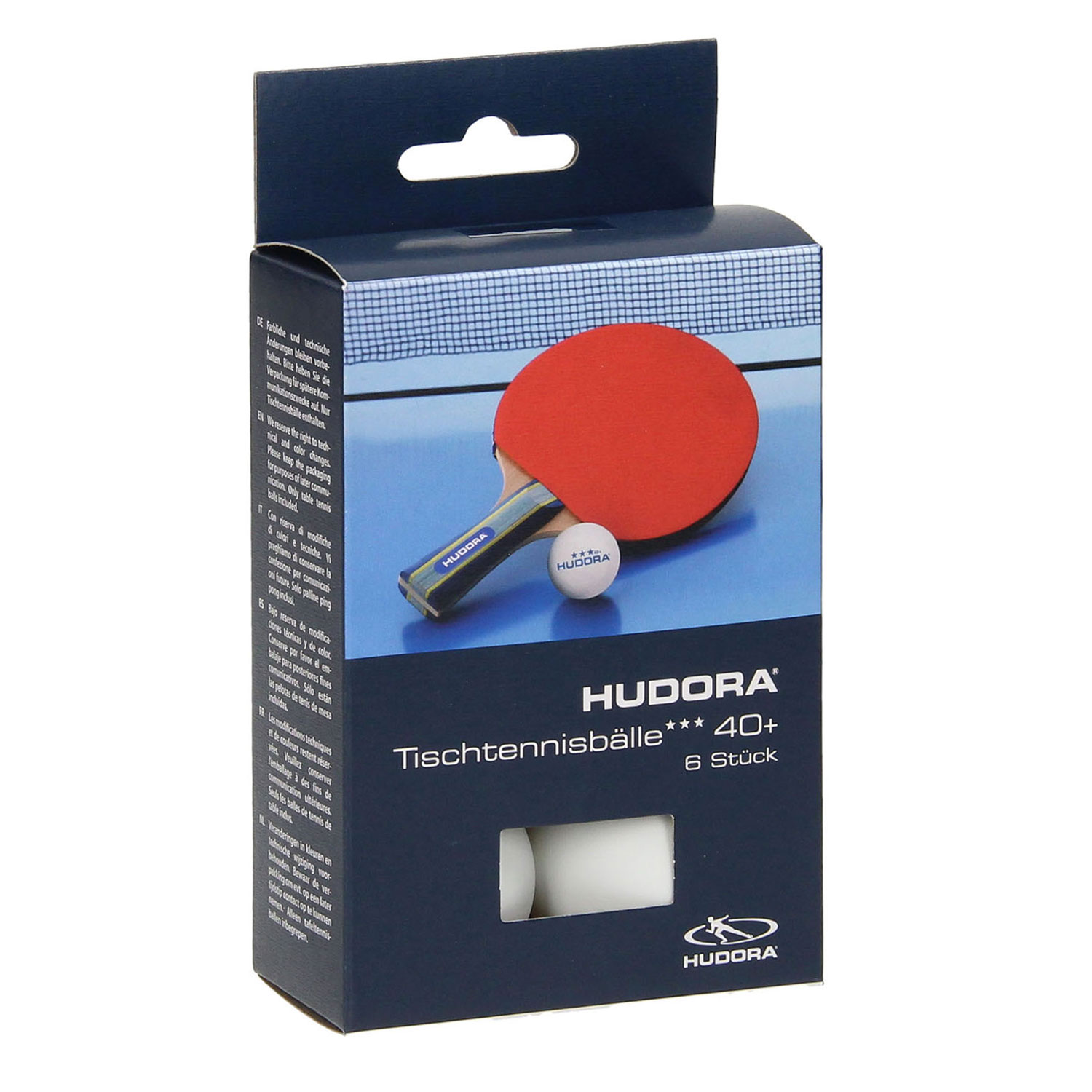 HUDORA Tafeltennisballen, 6st.