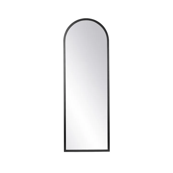FDB Møbler - I2 Mossø Wandspiegel, H 160 cm, schwarz