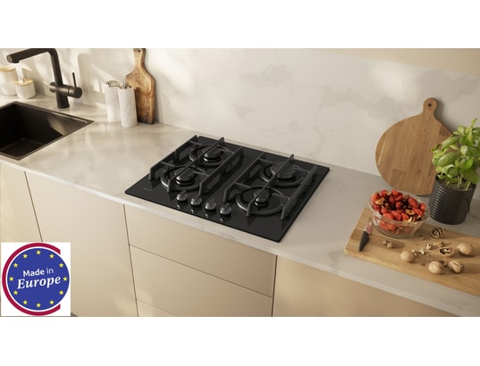 NEFF - Plaque gaz T26PIP4S0, N 70, FlameSelect, Verre trempé