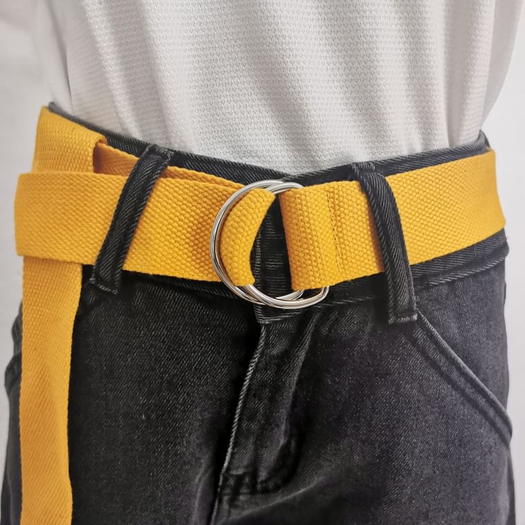 Dute - Canvas riem met dubbele D-ring