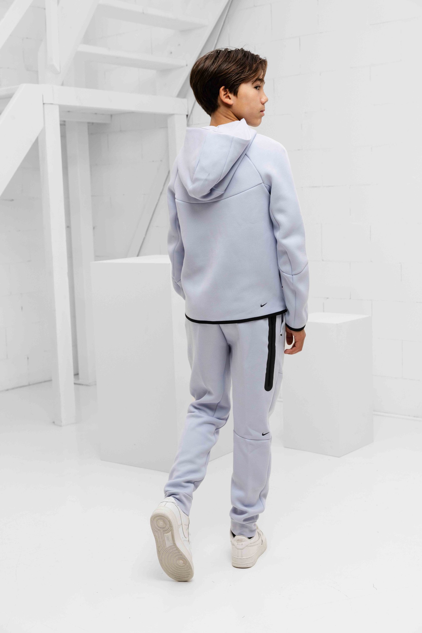 Nike Tech Fleece Trainingspak Kids Lichtpaars