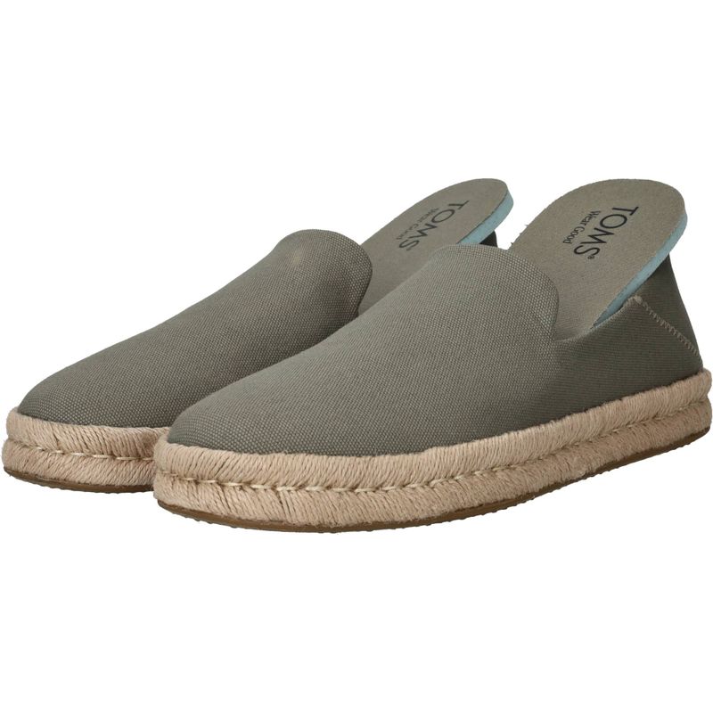 Toms Santiago Espadrilles Groen Heren