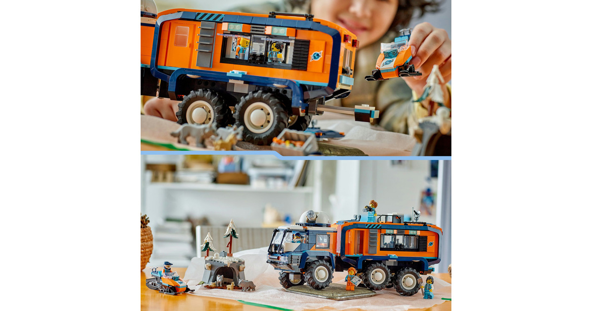 LEGOCity - Laboratoriumtruck op de Noordpool Constructiespeelgoed  (60471)