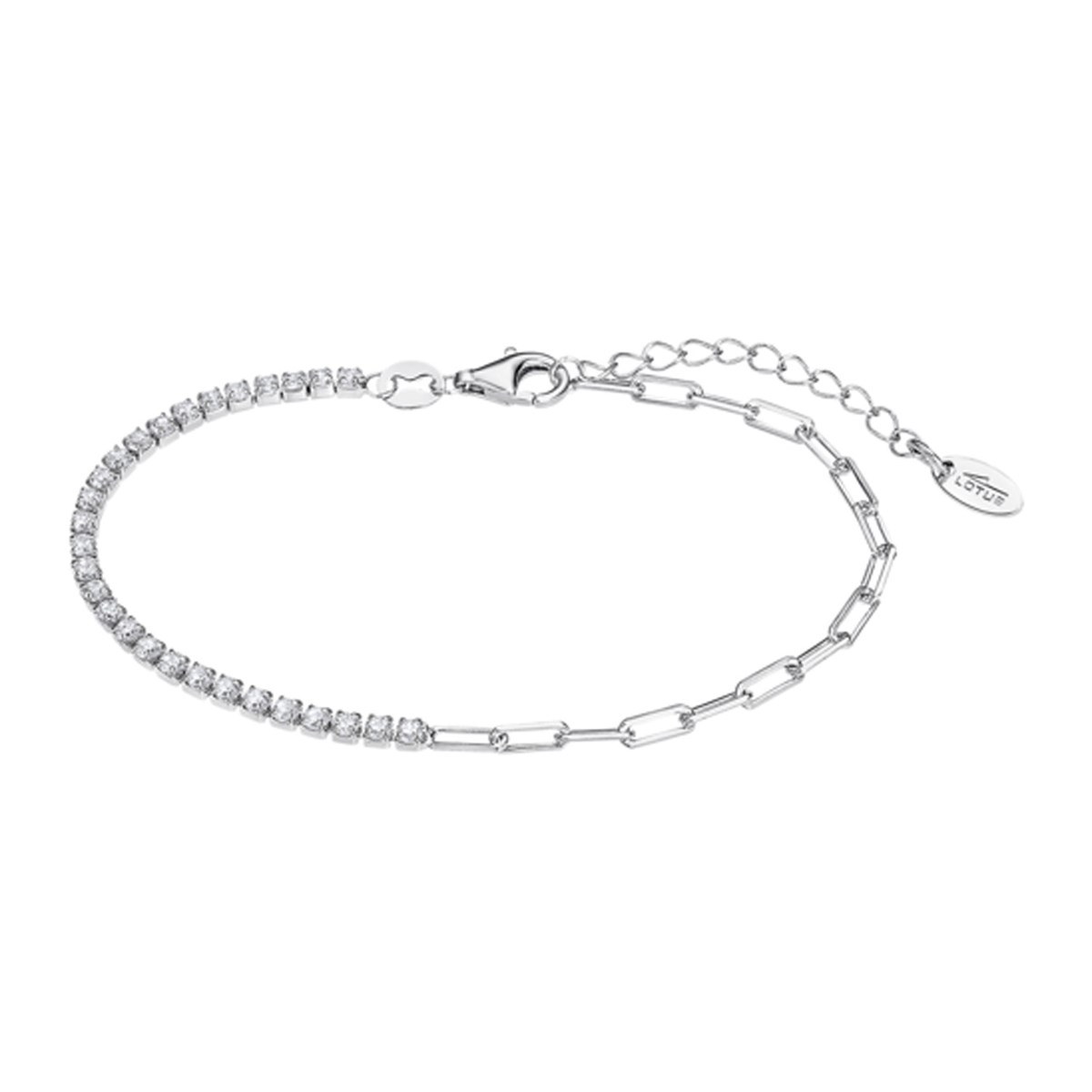 Bracelet Lotus Silver double style