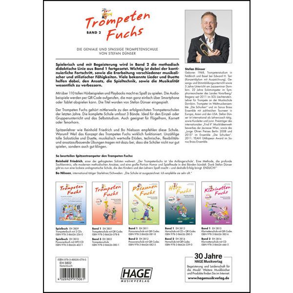 Hage Musikverlag Trompeten-Fuchs Bd.2