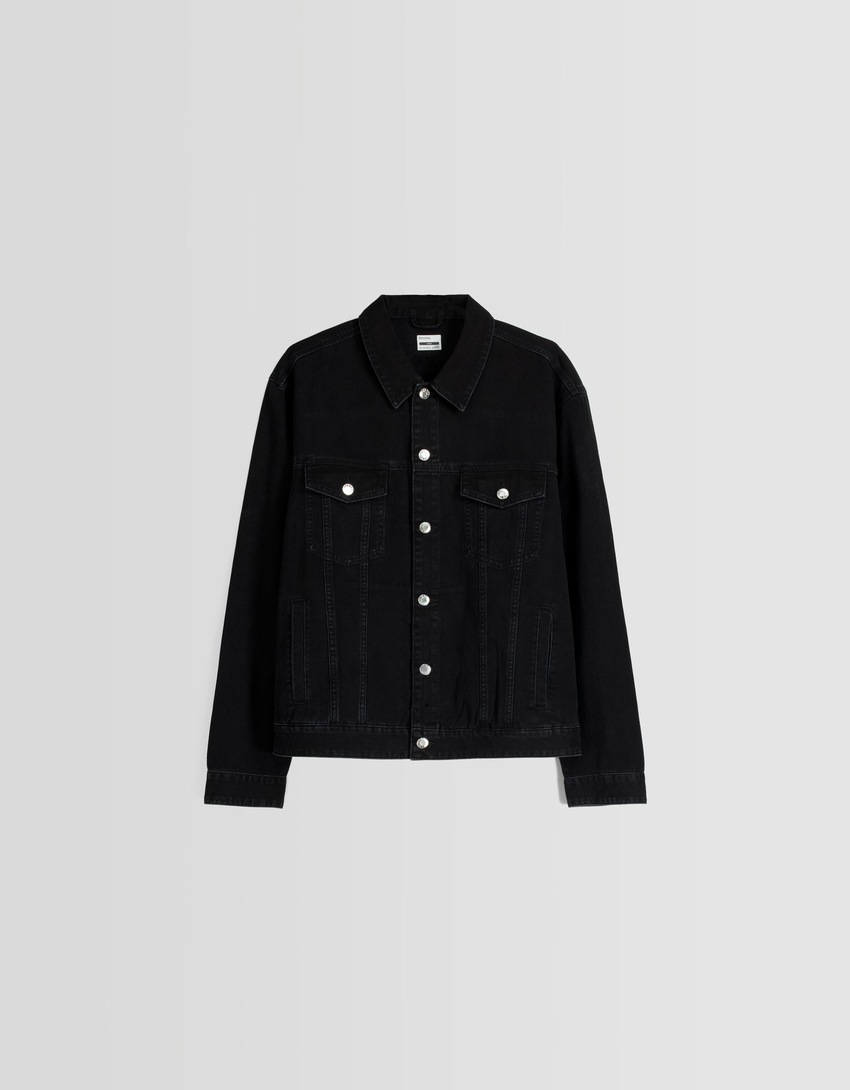 Jaqueta jeans de corte regular