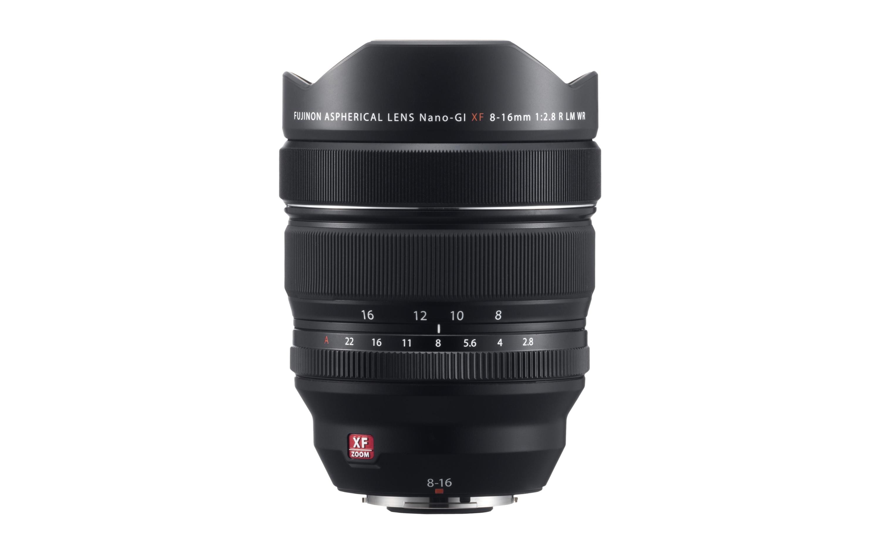 Zoomobjektiv XF8-16mm F/2.8 R LM WR Fujifilm X-Mount<br>Weitwinkel-Zoom-Objektiv