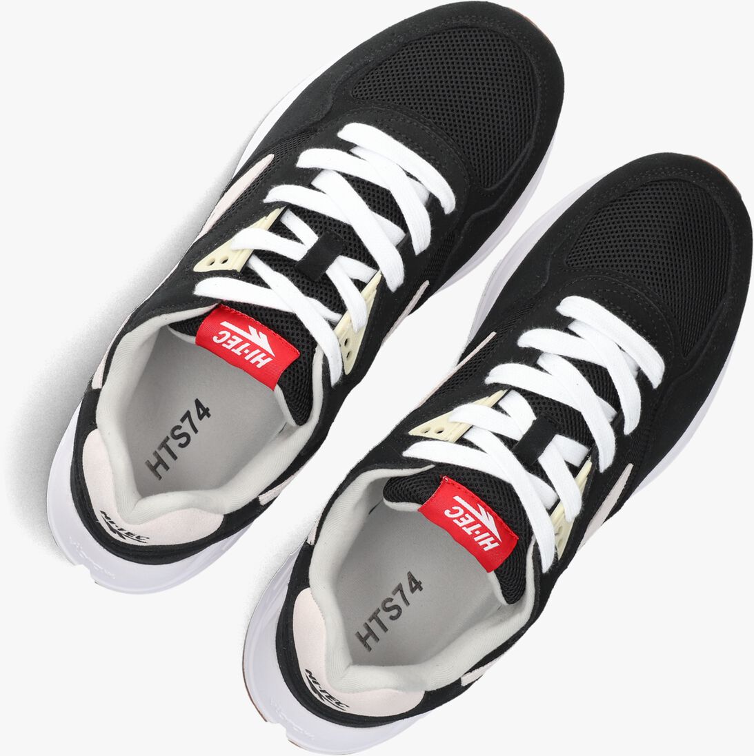zwarte hi-tec lage sneakers hts shadow rgs m