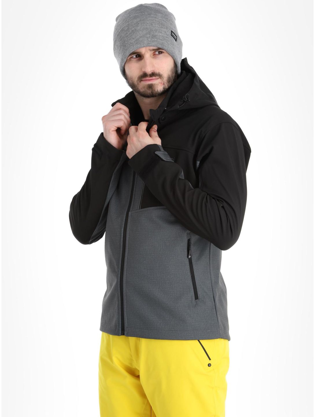 Ravio-m softshell ski-jas heren  grote maten