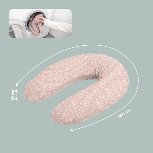 Coussin de maternité Doomoo Buddy Cloudy Pink - BABYMOOV